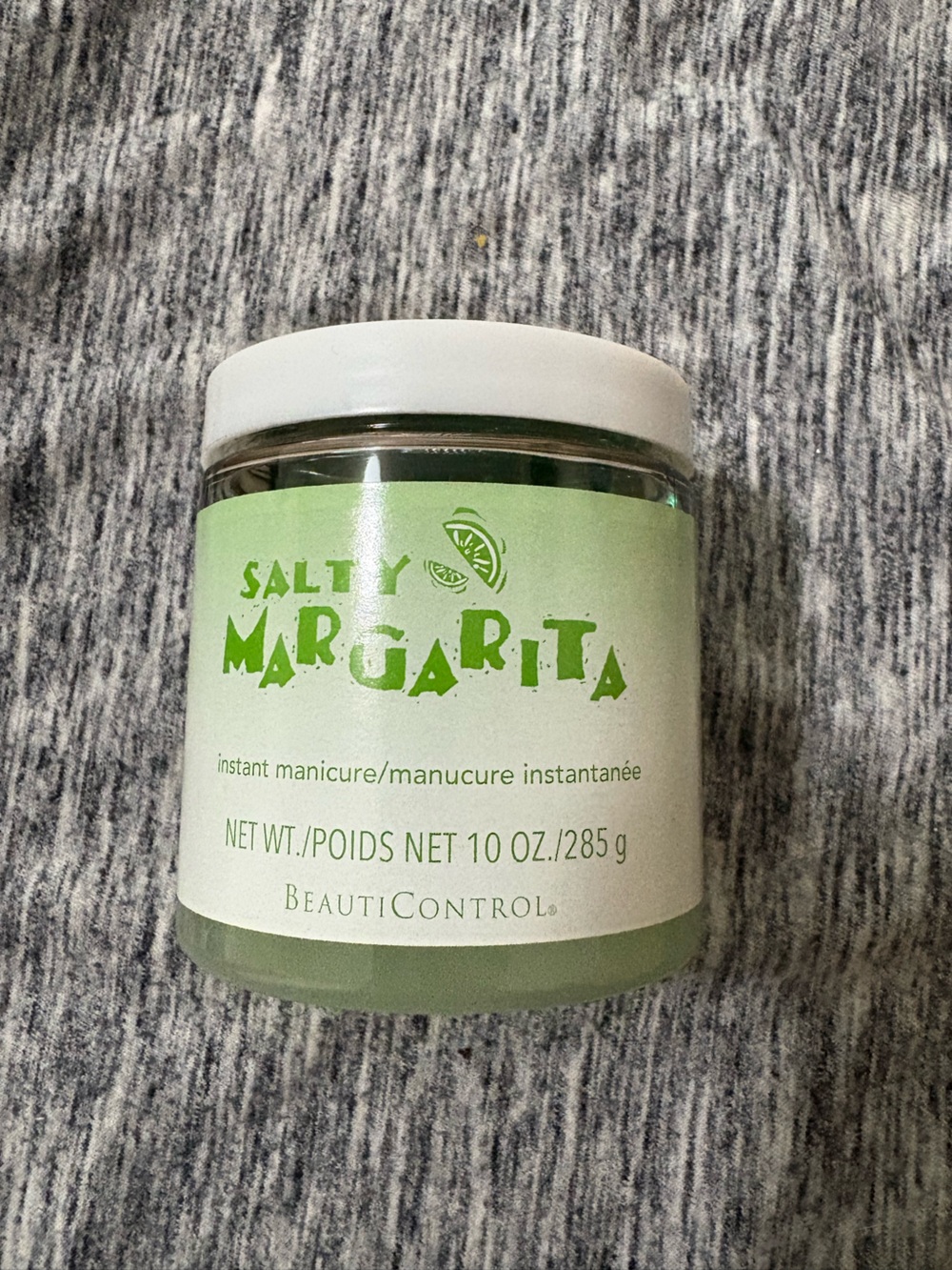 beauticontrol Salt Margarita Instant Manicure Powder - Mint Green